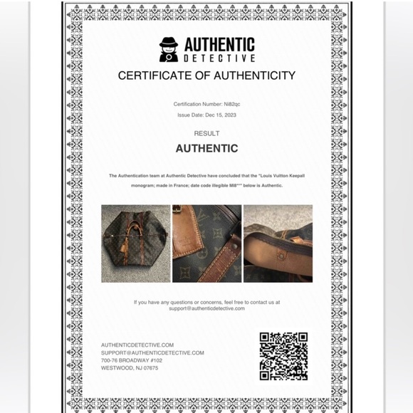 New Custom Replacement Purse Crossbody Strap Made With Authentic LV Canvas - Picture 7 of 8